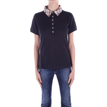 Textil Mulher NEEDLES plaid-jacquard short-sleeve shirt Barbour LML0633 Azul