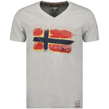 Textil Homem T-Shirt mangas curtas Geo Norway SW1561HGN-LIGHT GREY Cinza