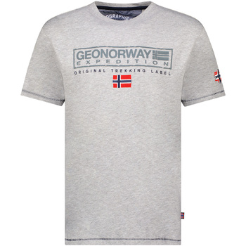 Textil Homem T-Shirt mangas curtas Geo Norway SY1311HGN-Blended Grey Cinza