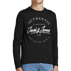 Textil Rapaz T-shirts e Pólos Jack & Jones  Preto