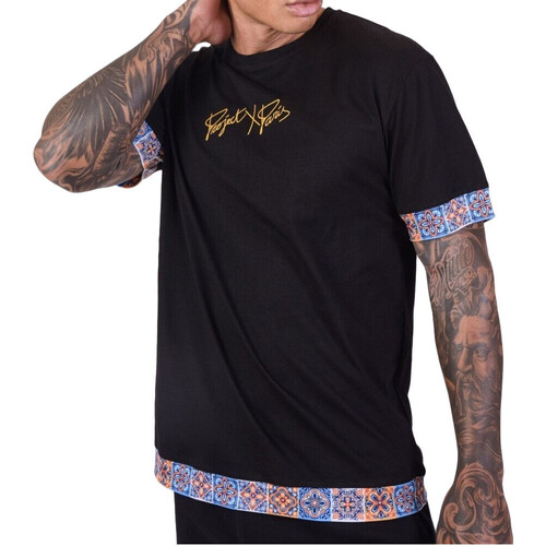 Textil Homem T-shirts e Pólos Pullover 'Beppie' nero  Preto