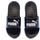 Sapatos Rapariga chinelos Puma  Preto