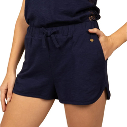 Textil Mulher Shorts / Bermudas Deeluxe  Azul