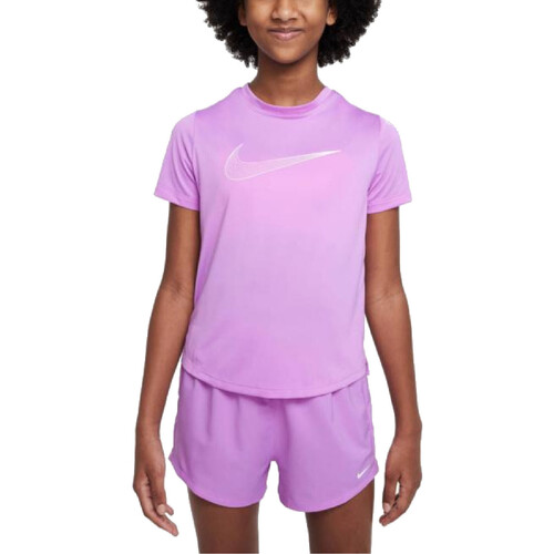 Textil Rapariga T-Shirt mangas curtas Nike DD7639 Violeta