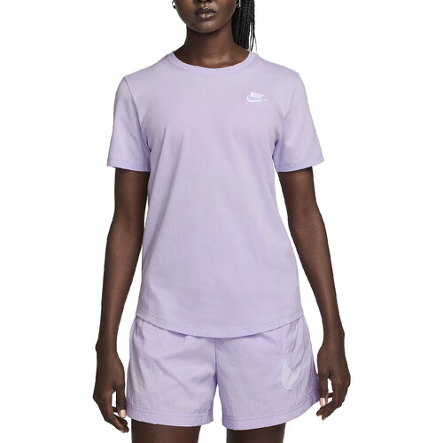 Textil Mulher T-shirt CMP Logo amarelo cinzento Nike DX7902 Violeta
