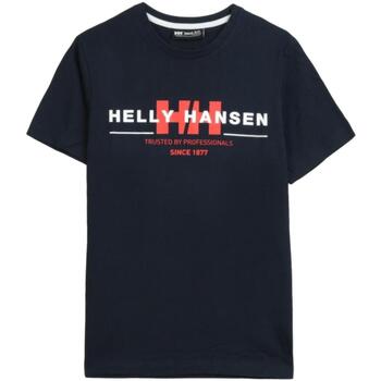 Textil Homem T-Shirt mangas curtas Helly Hansen  Azul