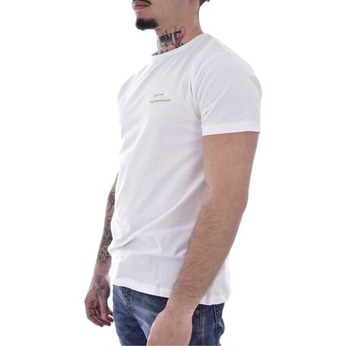 Textil Homem T-Shirt mangas curtas Just Emporio JE-MILBIM-01 Branco