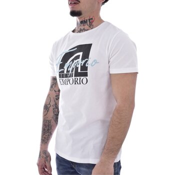 Textil Homem T-Shirt mangas curtas Just Emporio JE-MILIM-01 Branco