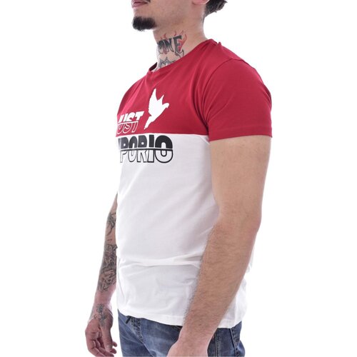 Textil Homem T-Shirt mangas curtas Just Emporio JE-MOBIM-01 Vermelho