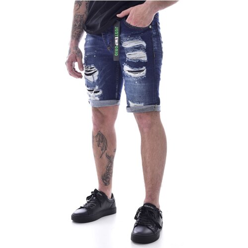 Textil Homem Shorts / Bermudas Just Emporio JE-VITTO Azul
