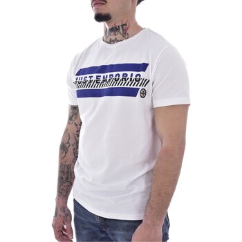 Textil Homem T-Shirt mangas curtas Just Emporio JE-MELIM-01 Branco