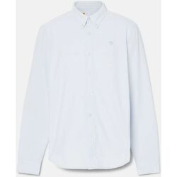 Textil Homem Camisas mangas comprida Timberland TB0A6GPN - OXFORD SHIRT-B021 SKYWAY Azul