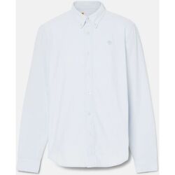 Textil Homem Camisas mangas comprida Timberland TB0A6GPN - OXFORD SHIRT-B021 SKYWAY Azul