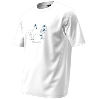 Textil Homem T-shirts e Pólos New Balance 34270 BLANCO