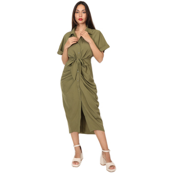 Textil Mulher Vestidos La Modeuse 71230_P167187 Verde