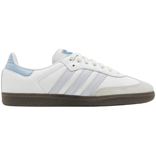 Sapatos Sapatos de caminhada adidas Originals Samba OG White Blue Branco
