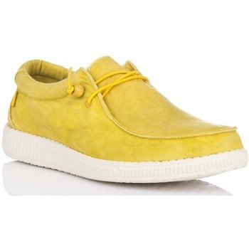 Sapatos Homem Sapato de vela Walk In Pitas WP150 Amarelo
