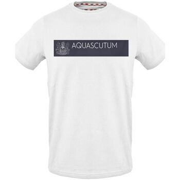Textil Homem T-Shirt mangas curtas Aquascutum - tsia117 Branco