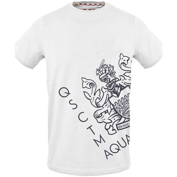Textil Homem T-Shirt mangas curtas Aquascutum - tsia115 Branco