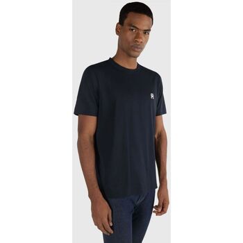 Textil Homem T-shirts e Pólos Tommy Hilfiger MW0MW33987 MONOGRAM TEE-DW5 Azul