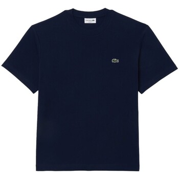 Textil Homem T-Shirt mangas curtas Lacoste TH7318 166 Azul