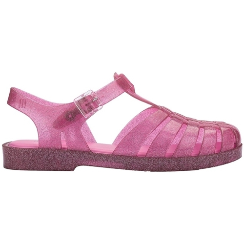 Sapatos Mulher Sandálias Melissa Atletico De Madr - Glitter Pink Rosa