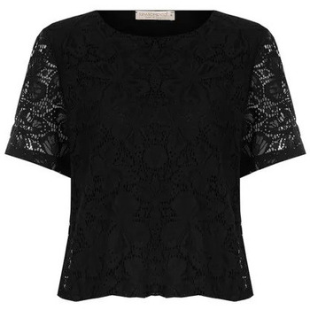 Textil Mulher T-shirts e Pólos Rinascimento CFC0119486003 Preto
