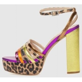 Sapatos Mulher Sandálias Exé SHOES Belt SANDALIA  OPHELIA-636 LEOPARDO Multicolor