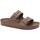 Sapatos Mulher Chinelos Birkenstock BIR-CCC-1027402-RO Castanho