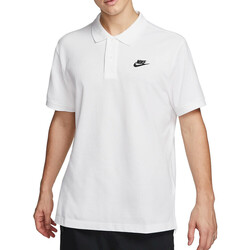Textil Homem T-shirts e Pólos Preto nike  Branco