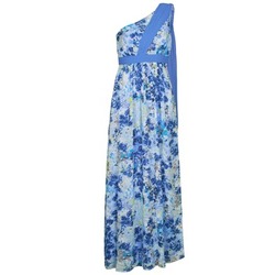 Textil Mulher Vestidos compridos Manoukian 613356 Azul