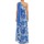 Textil Mulher Vestidos compridos Manoukian 613356 Azul