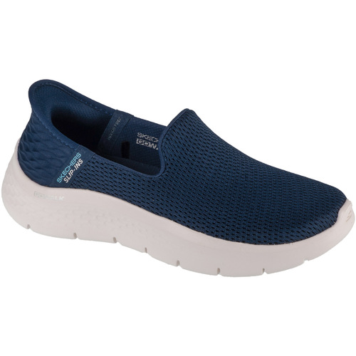 Sapatos Mulher Sapatilhas Skechers Slip-Ins: GO WALK Flex - Relish Azul