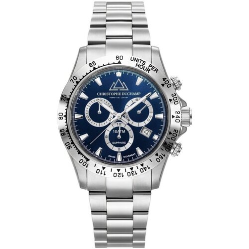 Relógios & jóias Homem Relógio Christophe Duchamp CD7101-9 Prata