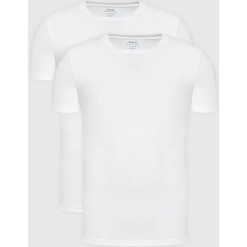 Textil Homem T-Shirt mangas curtas Ralph Lauren 714835960 Branco