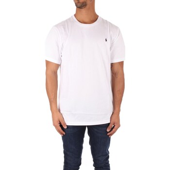 Textil Homem T-Shirt mangas curtas Ralph Lauren 714844756 Branco