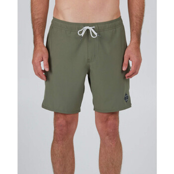 Textil Homem Fatos e shorts de banho Salty Crew Lowtide elastic boardshort Verde