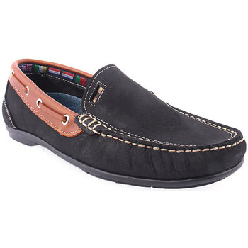 Sapatos Homem Mocassins Loppio Boots CALVIN KLEIN Fifi E5741 Black Azul