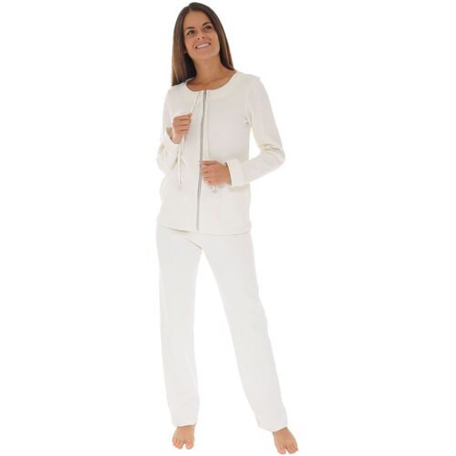 Textil Mulher Pijamas / Camisas de dormir Christian Cane GRAZIELLA Branco