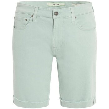 Textil Homem Shorts / Bermudas Guess M3YAV2 D5321 Verde