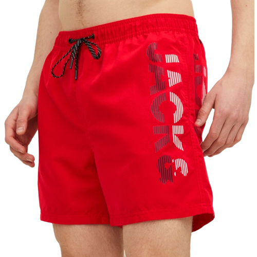 Textil Homem Fatos e shorts de banho Jjirick Jjicon Shorts Ge 370  Vermelho