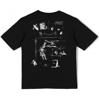 Textil Homem T-shirts e Pólos Poetic Collective Fear sketch t-shirt Preto