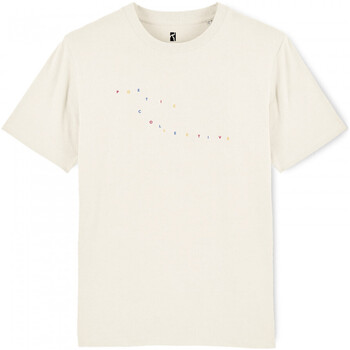 Textil Homem T-shirts e Pólos Poetic Collective Color logo t-shirt Bege