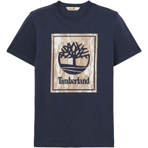 Textil Homem T-Shirt mangas curtas Timberland Reaxion 236615 Azul
