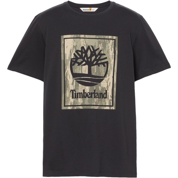 Textil Homem T-Shirt mangas curtas Timberland 236620 Preto