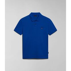 Textil Homem T-shirts e Pólos Napapijri ELBAS JERSEY - NP0A4GB4-B2L1 BLUE LAPIS Azul