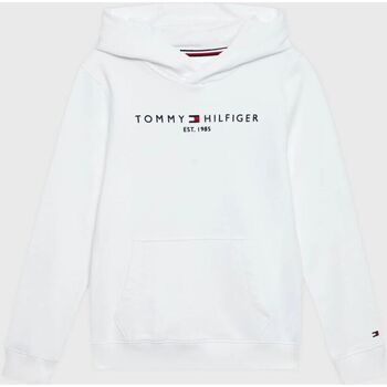 Textil Criança Sweats Tommy Hilfiger KS0KS00205T ESSTL HDD-YBR WHITE Branco
