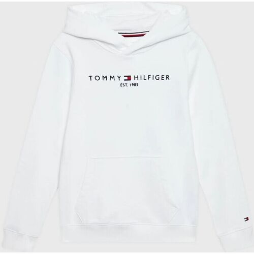 Textil Criança Sweats Tommy Hilfiger KS0KS00205T ESSTL HDD-YBR WHITE Branco