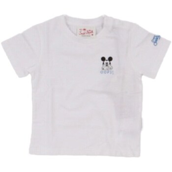 Textil Rapaz T-Shirt mangas curtas Sempre aos quadrados POT0002 01252F Branco