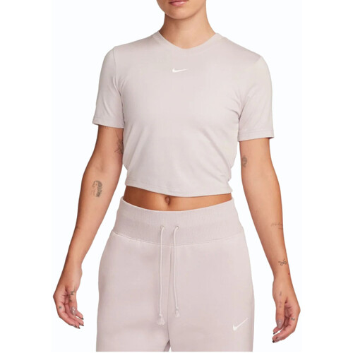 Textil Mulher T-Shirt mangas curtas Nike FB2873 Rosa